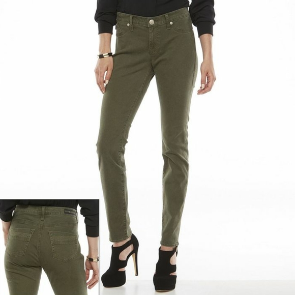 R&R green studded pants - Picture 8 of 8